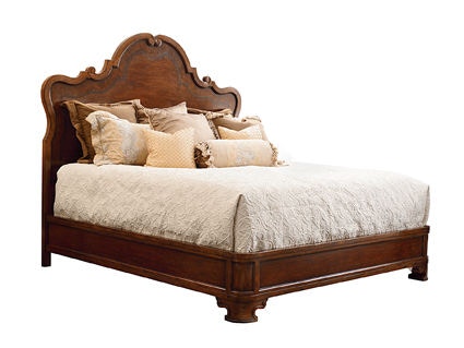 Henredon Bedroom Wood Bed, 6/6 (King) Headboard And Footboard 440512HF
