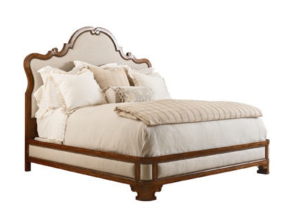 Henredon Bedroom Wood Bed, 6/6 (King) Headboard And Footboard 440512HF