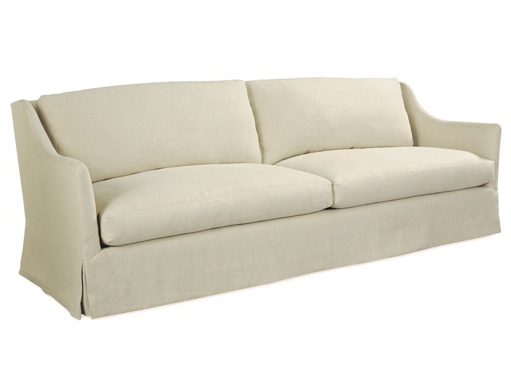 Lee Industries Living Room Extra Long Sofa 3821 44 Tin