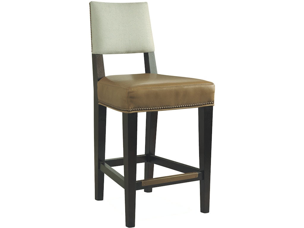 Lee Industries Bar and Game Room Leather Counter Stool L5573-51 - Tin Lee Industries Bar and Game Room Leather Counter Stool L5573-51 - Tin