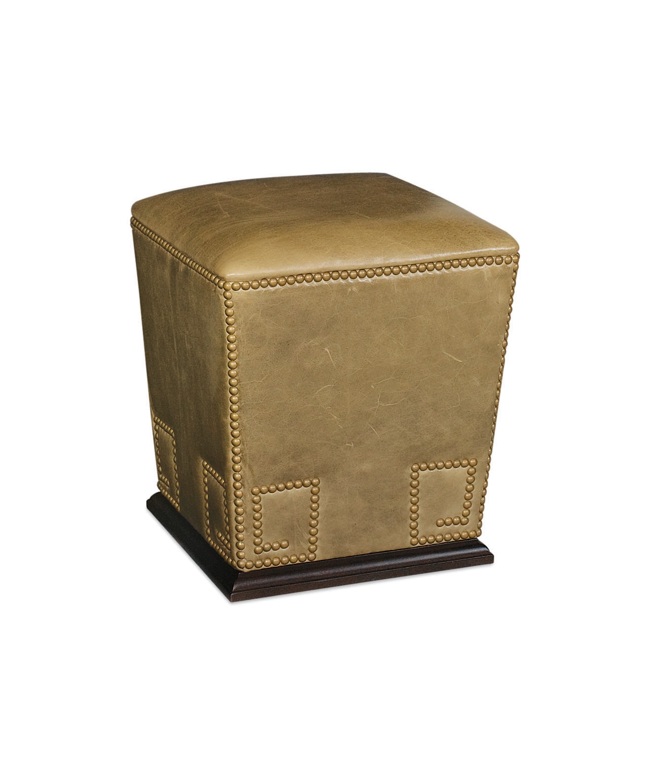 Lee Industries Living Room Leather Bongo Ottoman L904500 Exotic Home
