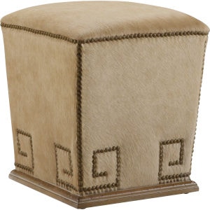 Lee Industries Living Room Leather Bongo Ottoman L904500 Exotic Home