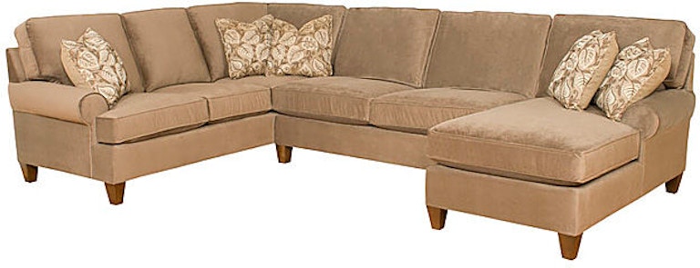 King Hickory Chatham Chatham Fabric Sectional 5900-SECT