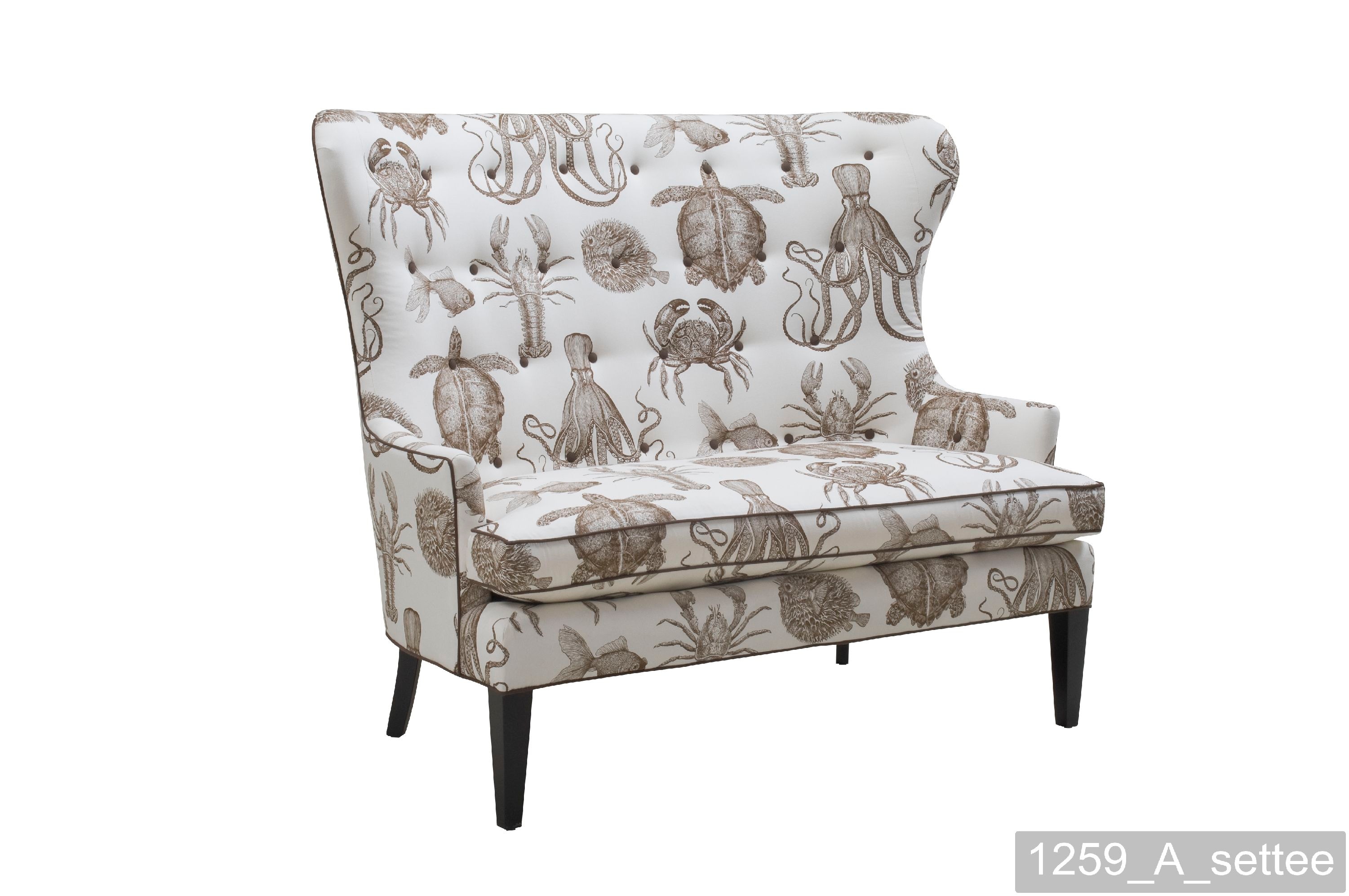 Southern Furniture Living Room Marta Settee 1259 Whitley Furniture