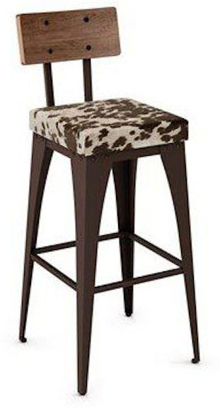 Amisco Upright Bar height non swivel stool 40264-30