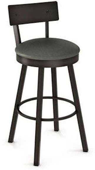 Amisco Lauren Bar height swivel stool 40593-30