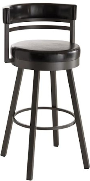 Amisco Ronny Bar height swivel stool 41442-30