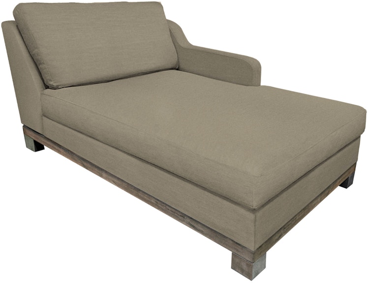 International Furniture Direct Samba Wooden Frame and Base, Sectional Left Chaise IUP298-CSE-LF-152