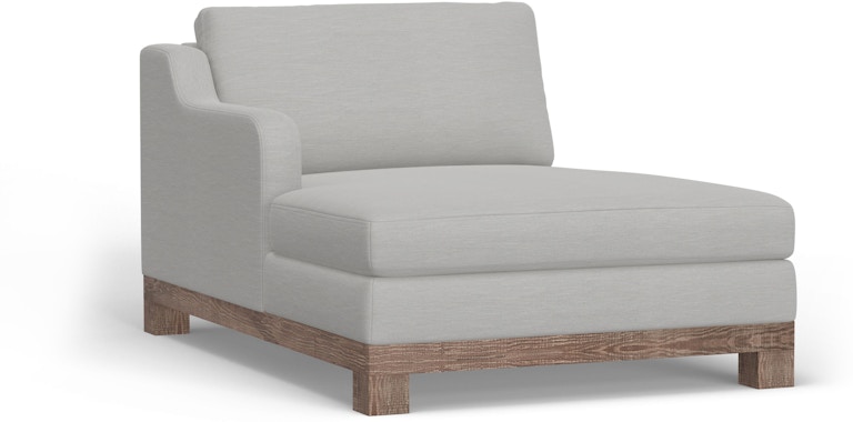 International Furniture Direct Samba Wooden Frame and Base, Sectional Left Chaise IUP298-CSE-LF-131