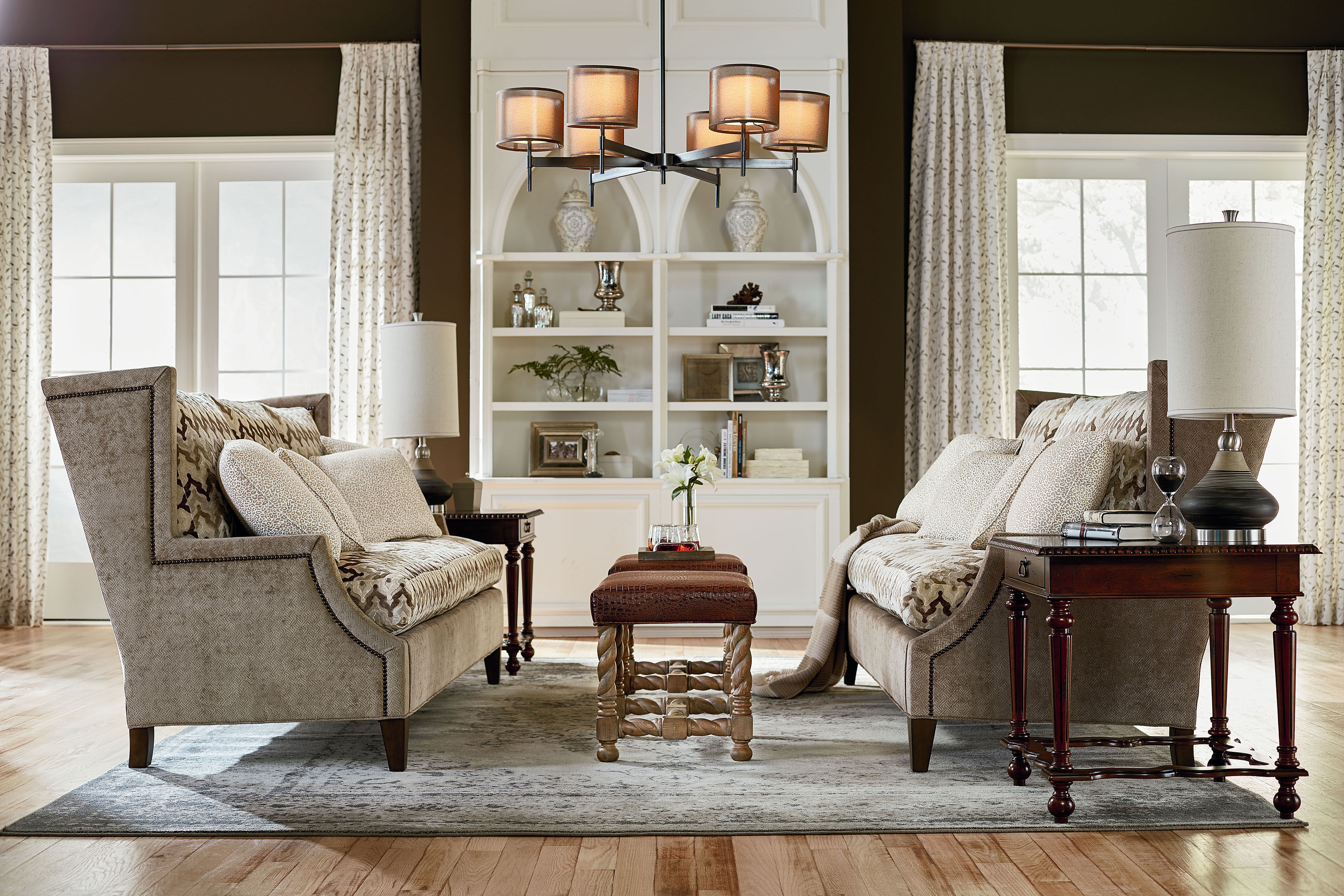 Fairfield Chair Company Living Room Stuart Sofa 277950 LA Waters
