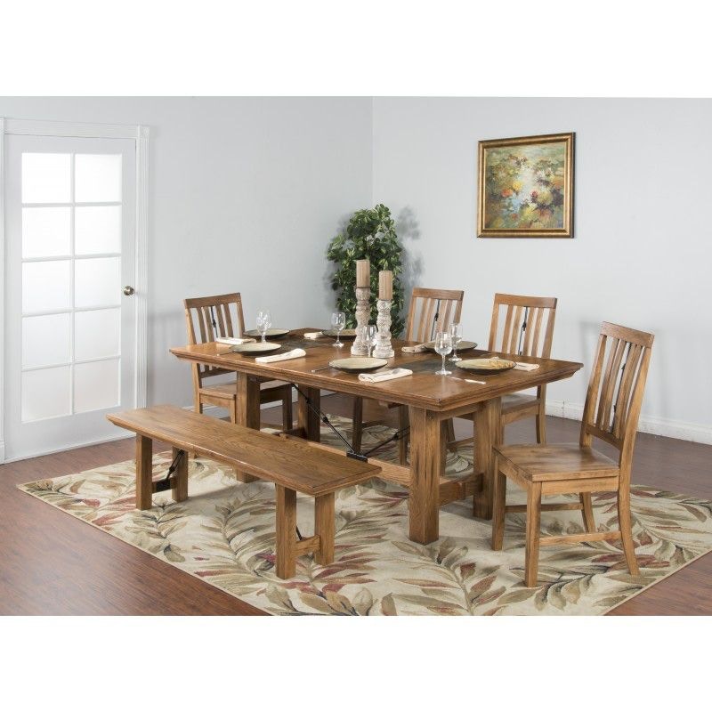 Sunny Designs Dining Room Sedona Dining Table 1356RO Rosso's