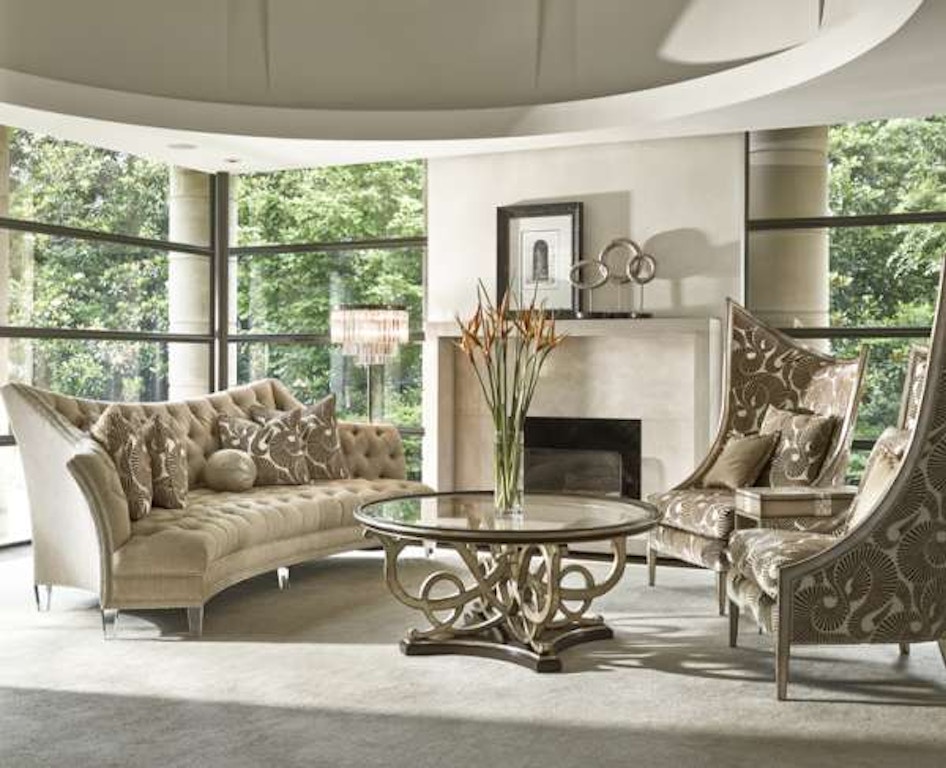 Marge Carson Living Room Deville Sofa DEV43 TomsPrice Furniture
