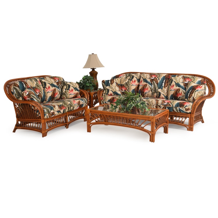 Palm Springs Rattan Living Room Rattan Sofa PALM4403PGS Royal