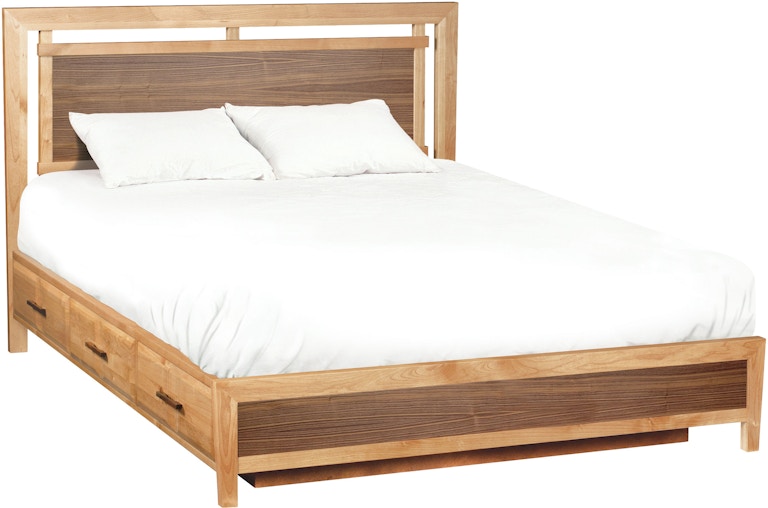 Whittier Wood Products Addison DUET Addison Cal-King Panel Storage Bed 2025DUET