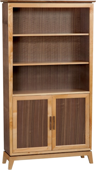 Whittier Wood Products Addison DUET Addison 72"H Bookcase w/Doors 2098DUET
