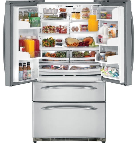 GE Profile Kitchen 36" Refrigerator with Armoire Styling PGSS5NFZSS