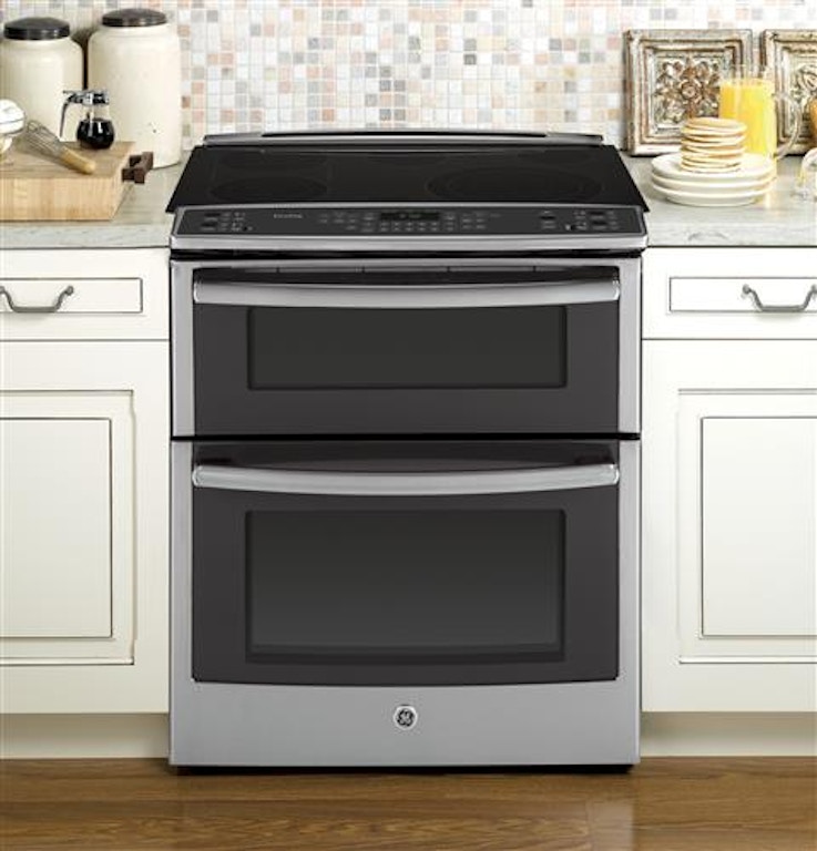 ge profile kitchen appliances with double wall oven