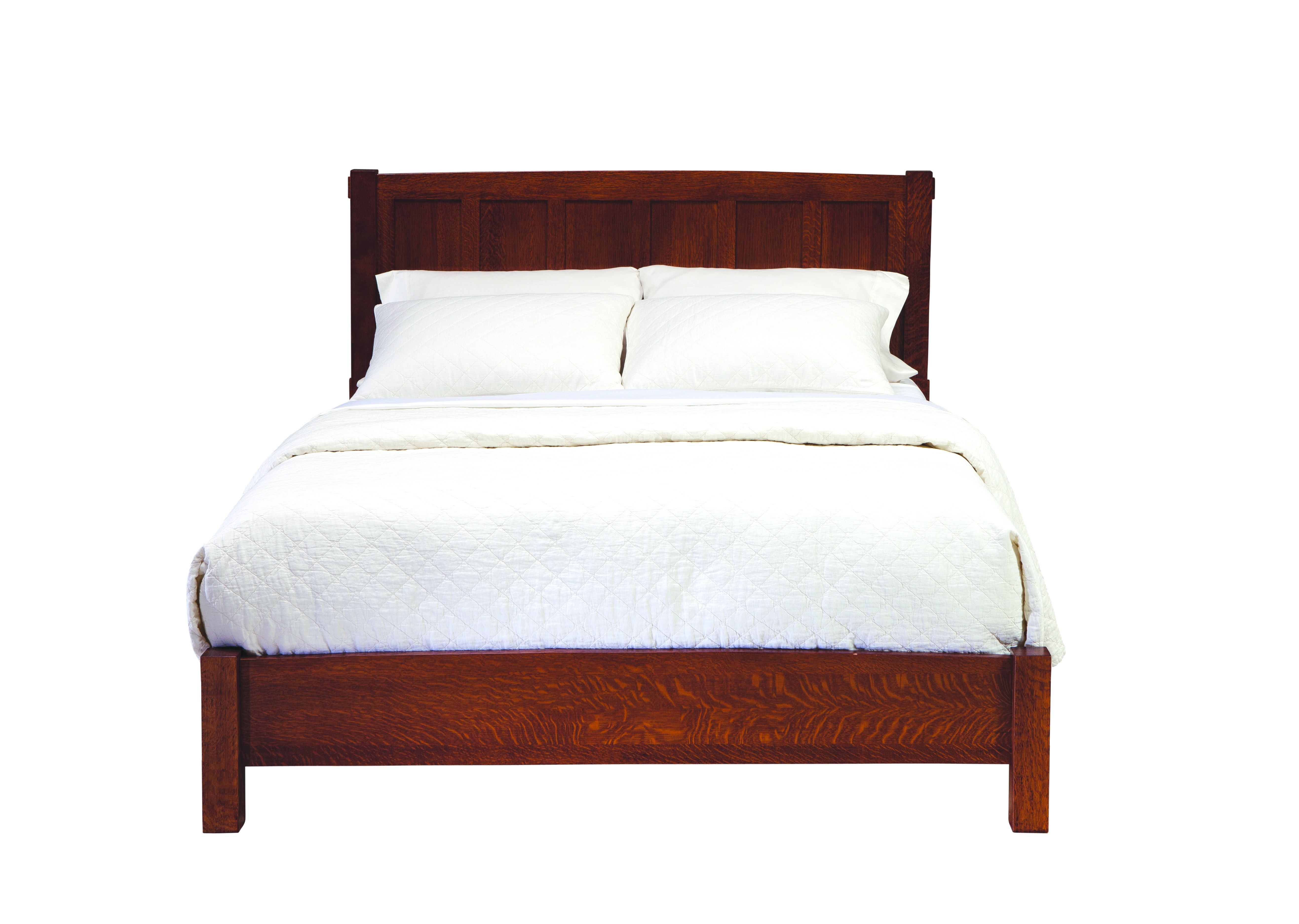 Palettes By Winesburg Bedroom Panel Bed With Rail Footboard 09433