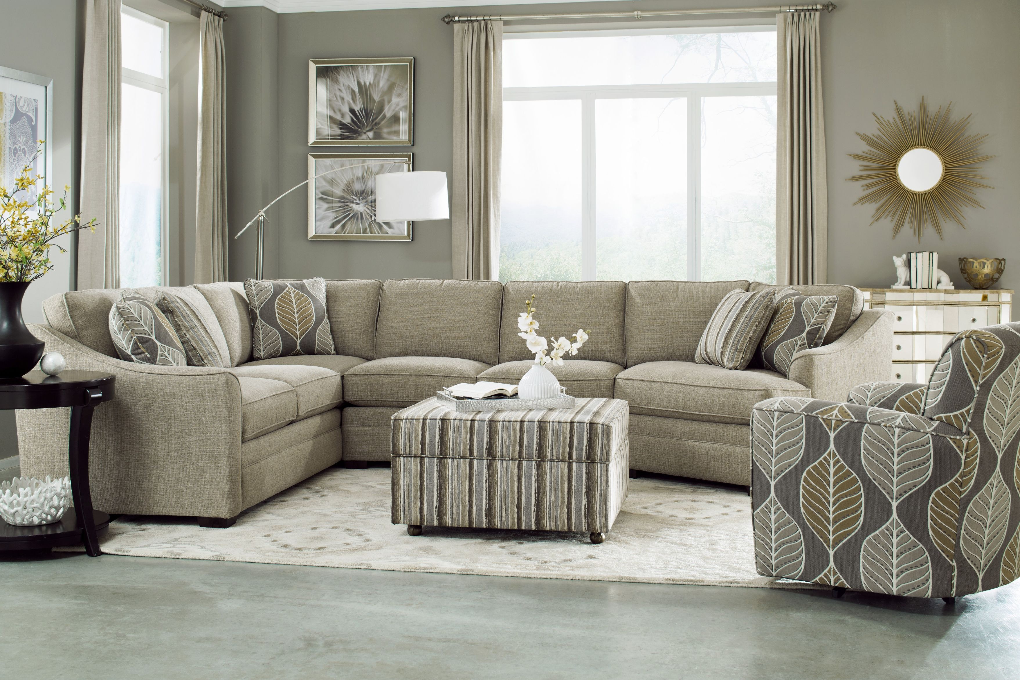 Craftmaster Living Room Sectional F9431Sect Good's Furniture