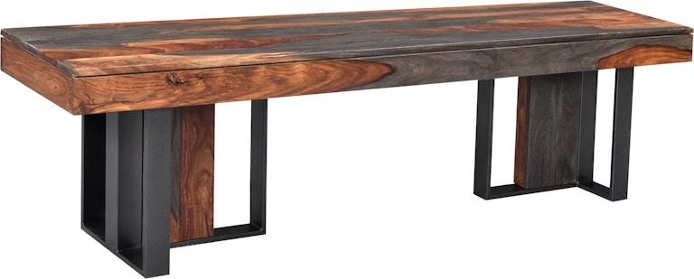 Coast2Coast Home Sierra Fallon Dining Bench with Routed Edge And Dovetail Top 37112