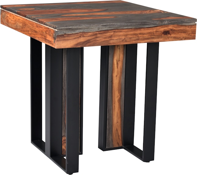 Coast2Coast Home Sierra Fallon Accent Side End Table with Routed Edge And Dovetail Top 37115