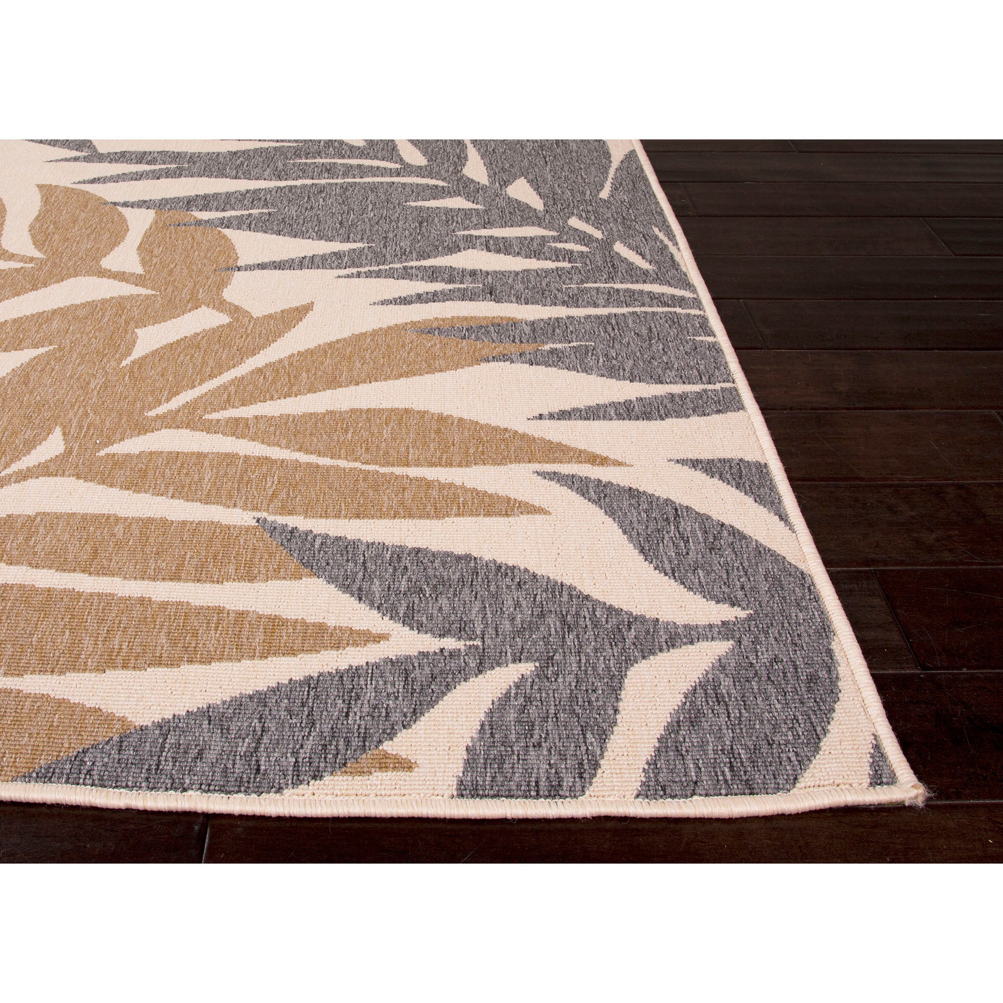 Jaipur Rugs Floor Coverings Jaipur IndoorOutdoor Floral Pattern Gray