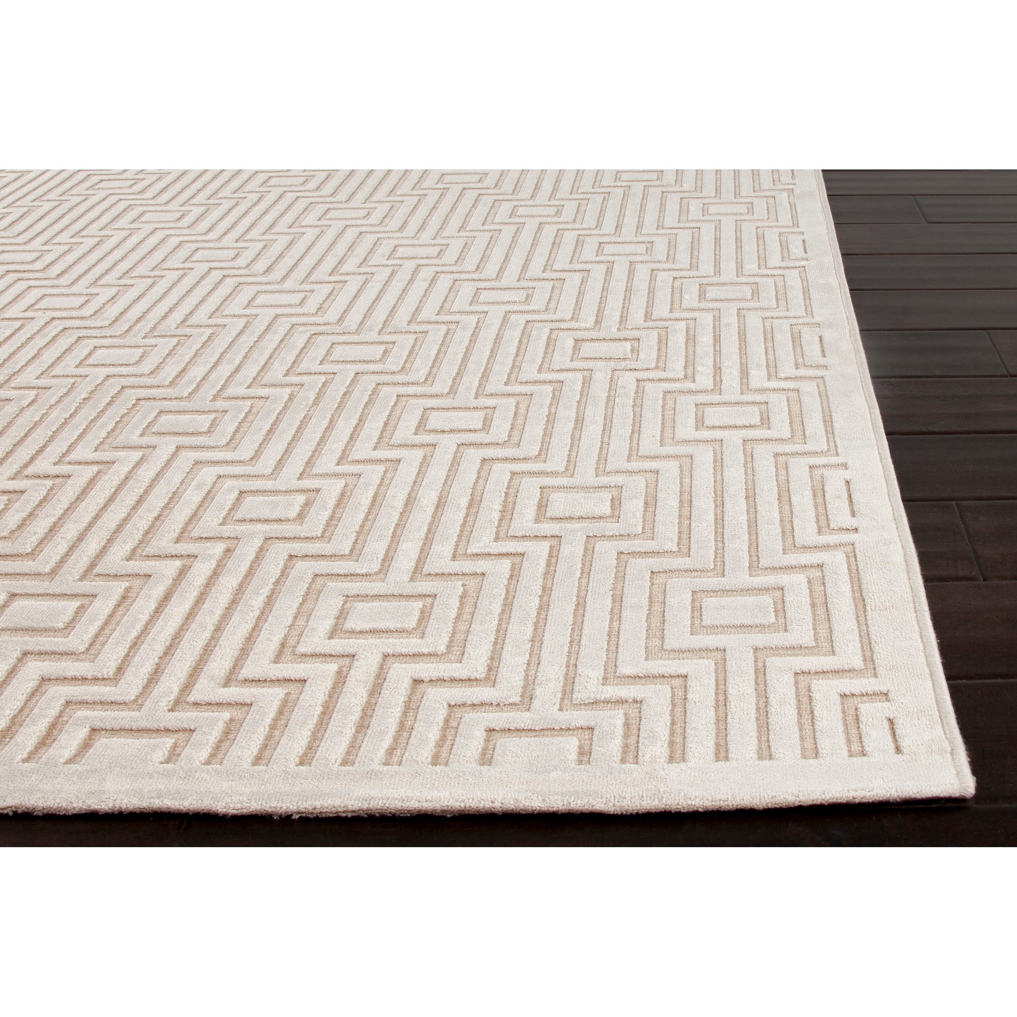 Jaipur Rugs Floor Coverings Machine Made Geometric Pattern Art Silk