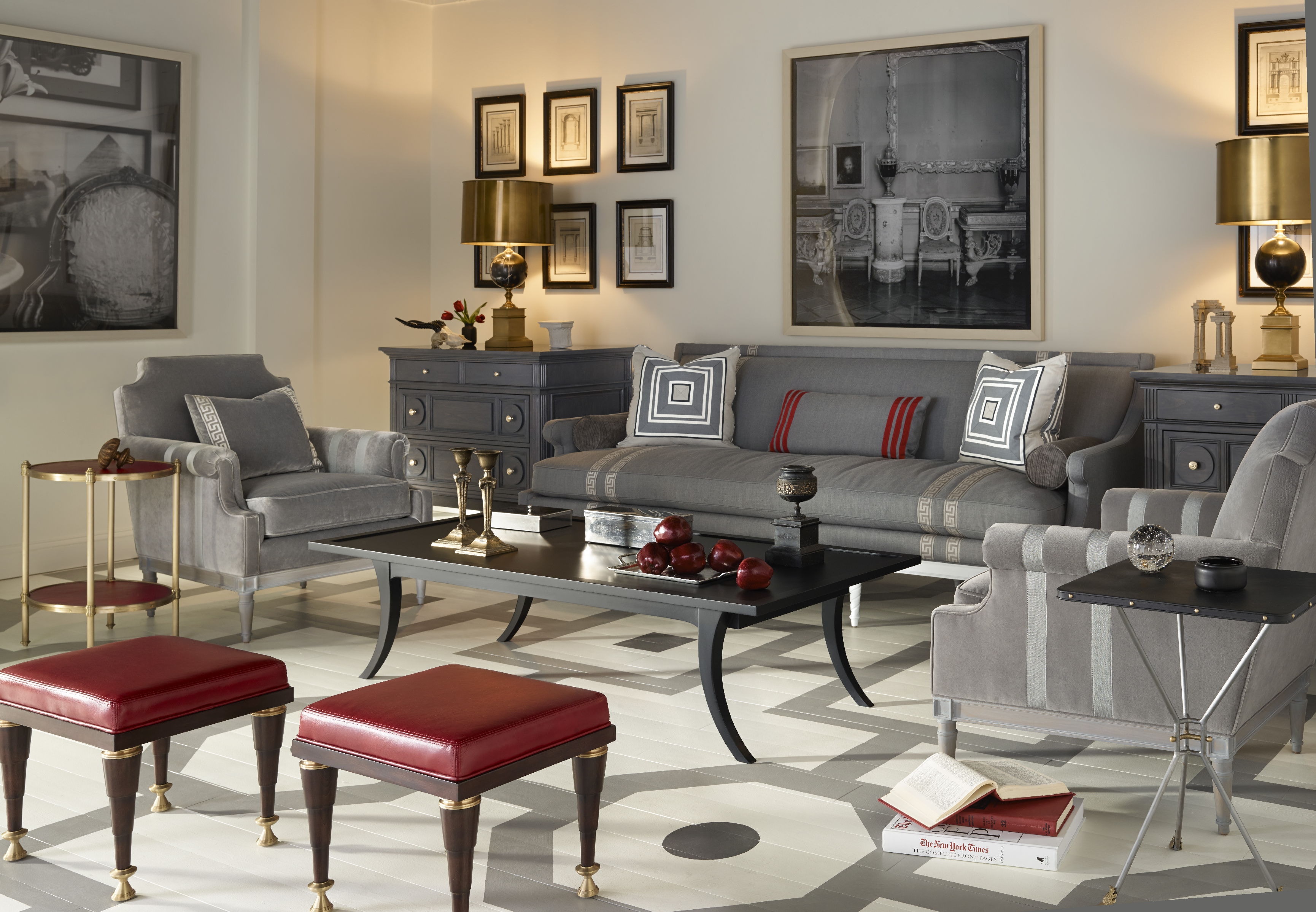 Chaddock Living Room Lavinia Sofa MM1463-3 - Chaddock ...