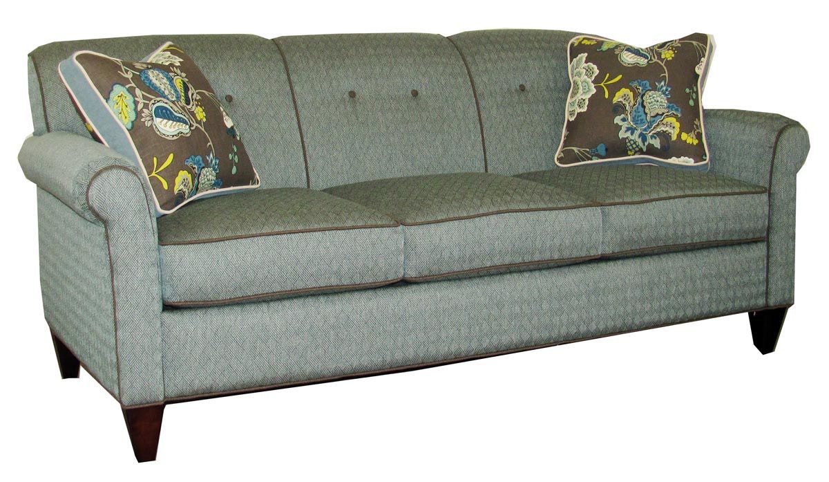 Marshfield Furniture Living Room 8000 Sofa MF800003 Penny Mustard