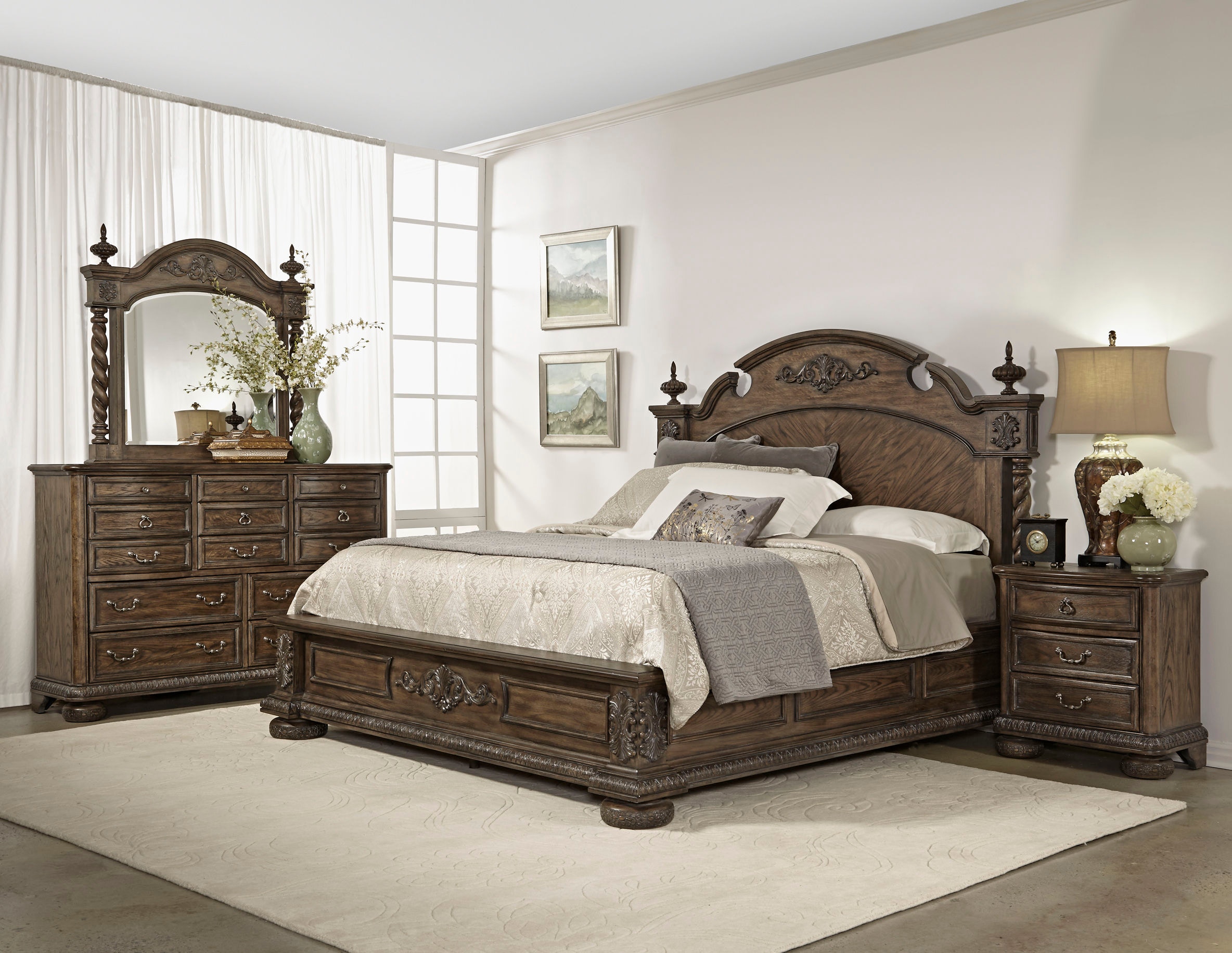 Folio 21 Bedroom Queen/King Platform Rails 457059 B.F. Myers