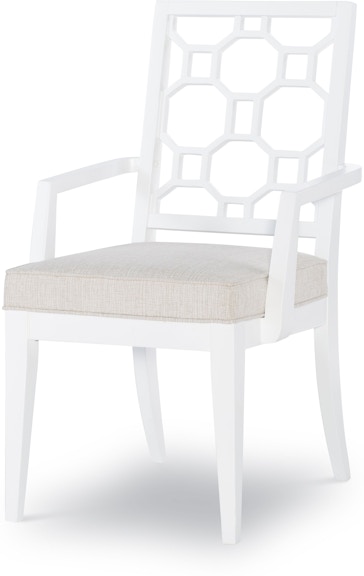 Rachael Ray Home by Legacy Classic Furniture Chelsea by Rachael Ray Chelsea By Rachael Ray Splat Back Arm Chair 9781-141