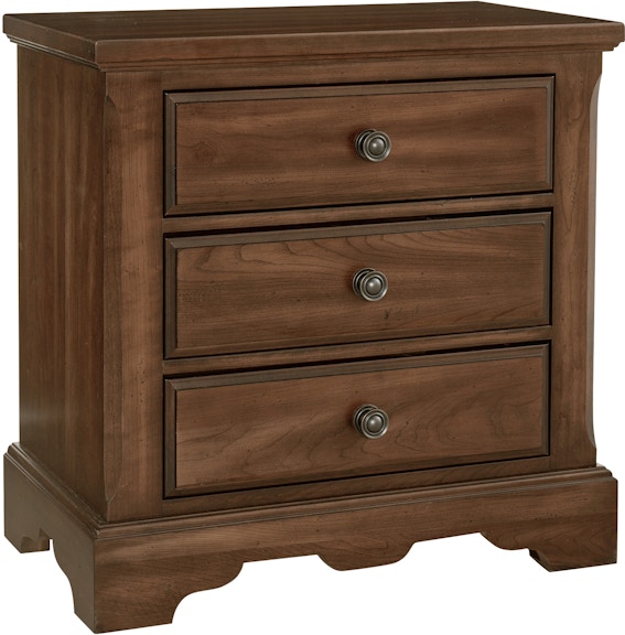 Artisan & Post by Vaughan-Bassett Heritage Night Stand - 3 Drwr 110-227