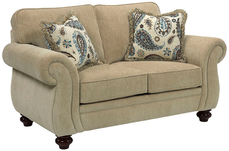 Broyhill Living Room Cassandra Loveseat 3688 1 Carol House Furniture Maryland Heights And