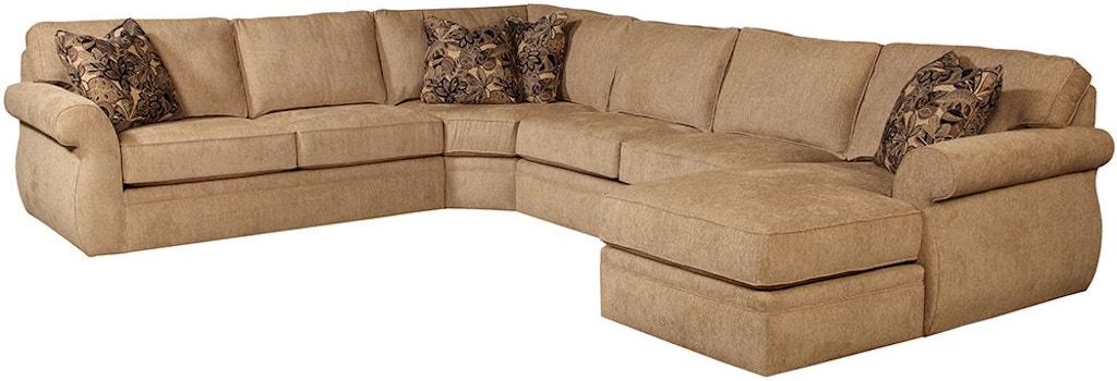 Broyhill Living Room Veronica Sectional 6170 6171 Sectional Burke