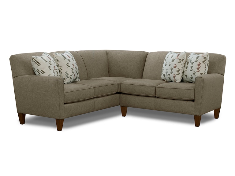 England Living Room Collegedale Sectional 6200Sect England Furniture