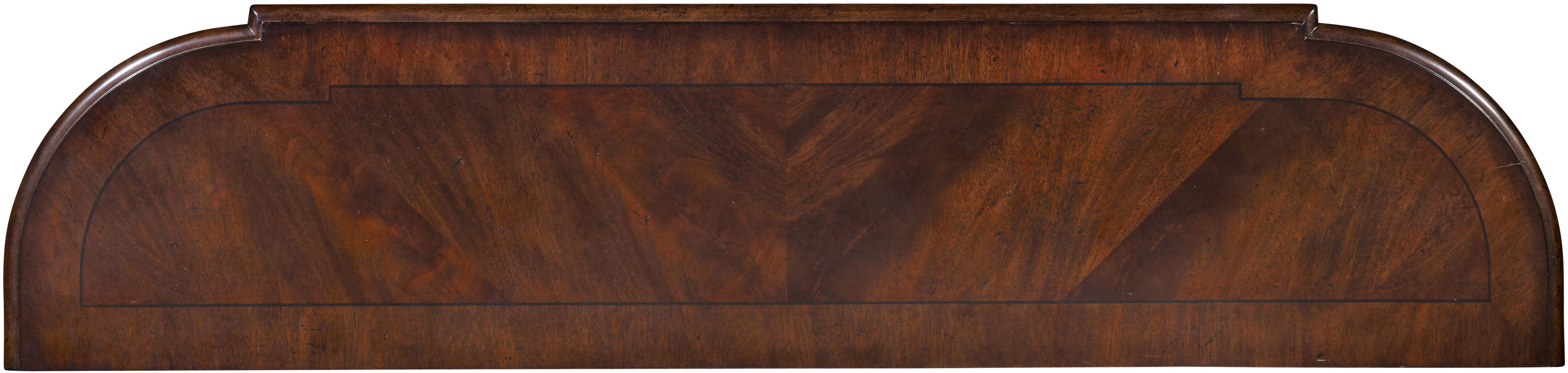 Hooker Furniture Living Room Leesburg Demilune Hall Console 538180151