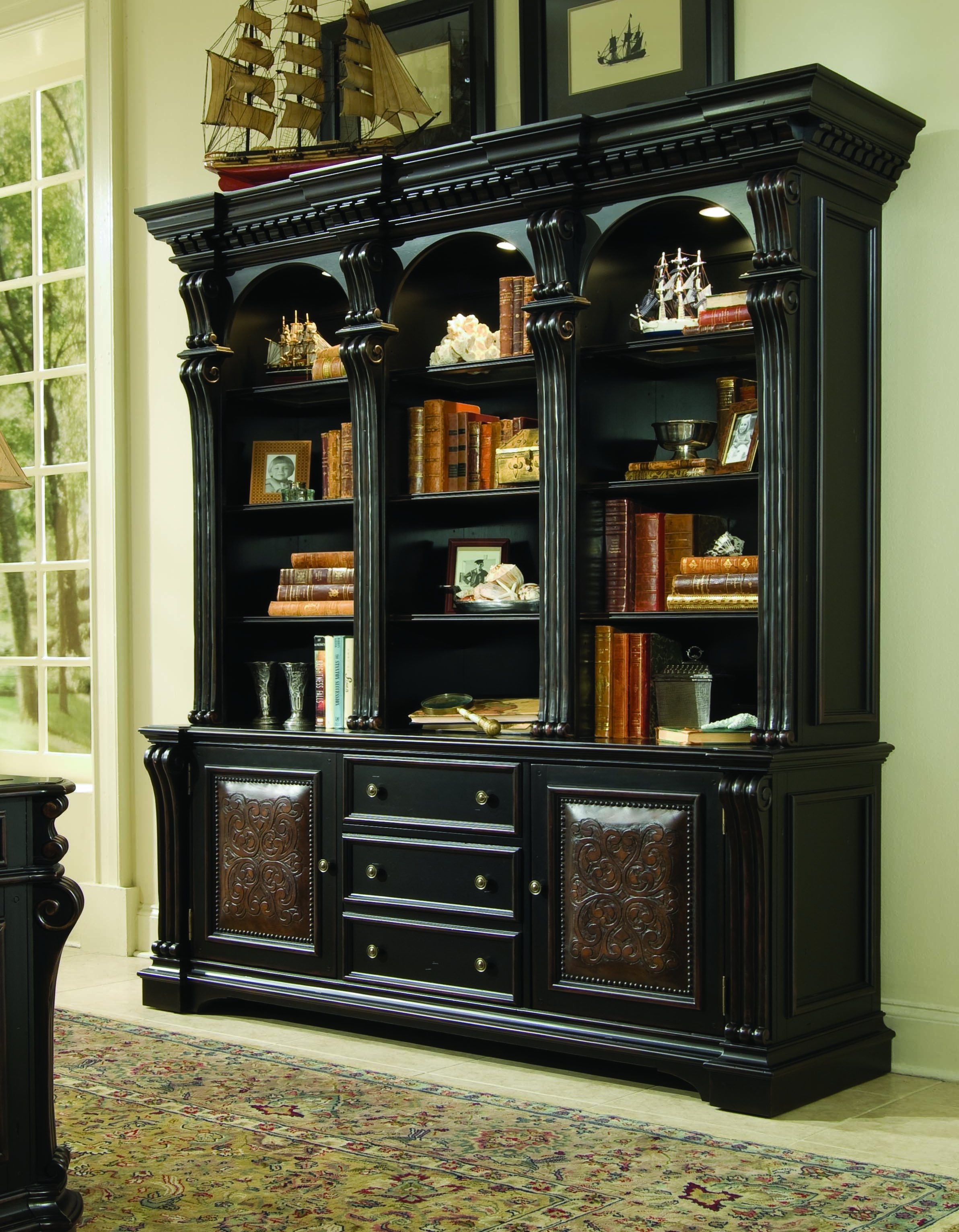 Hooker Furniture Home Office Telluride Bookcase Hutch 37010267
