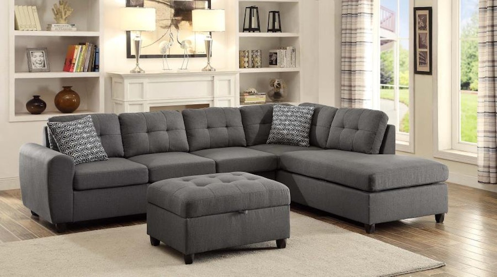 coaster living room sectional
