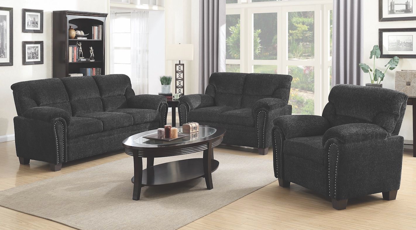 Coaster 3 Piece Living Room Set 506574S3 Schmitt Furniture Company
