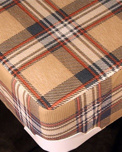 Corsicana Bedding Mattresses 1 Piece 5'' Foam Bunkie Plaid 1P5PL