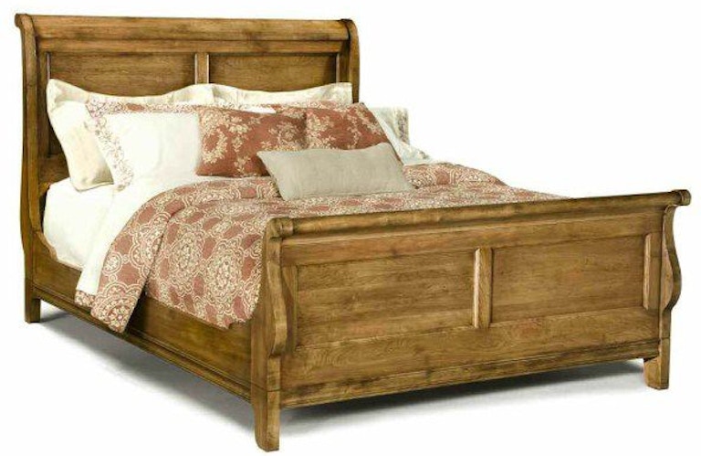 Durham Furniture Vineyard Creek Queen Sleigh Bed 112-128