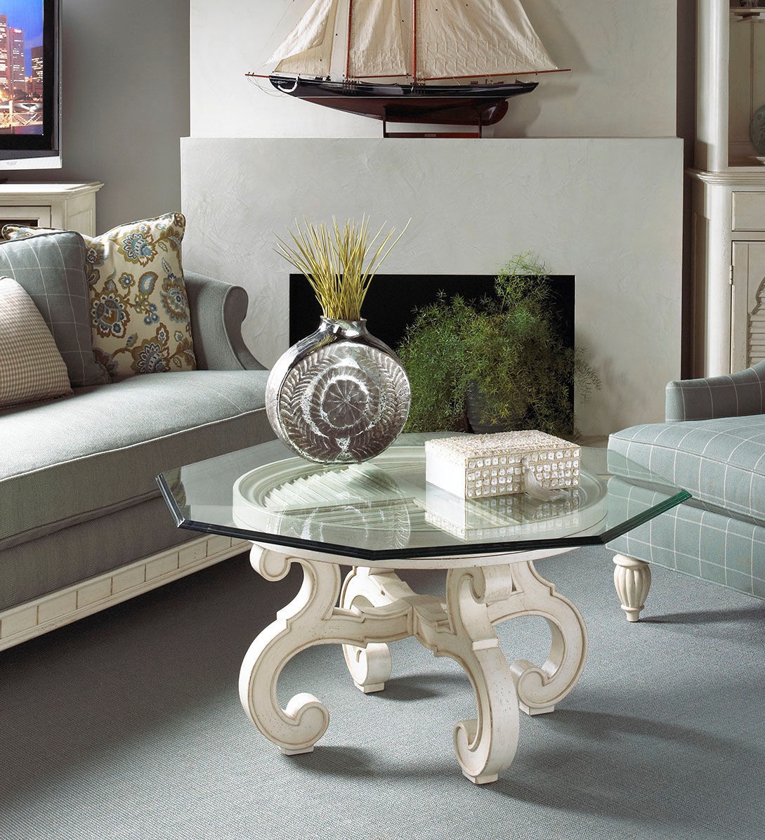 Fine Furniture Design Living Room Glass Top Cocktail Table 1051920 McCreerys Home Furnishings