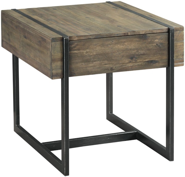 Hammary Modern Timber Rectangular Drawer End Table 626-916