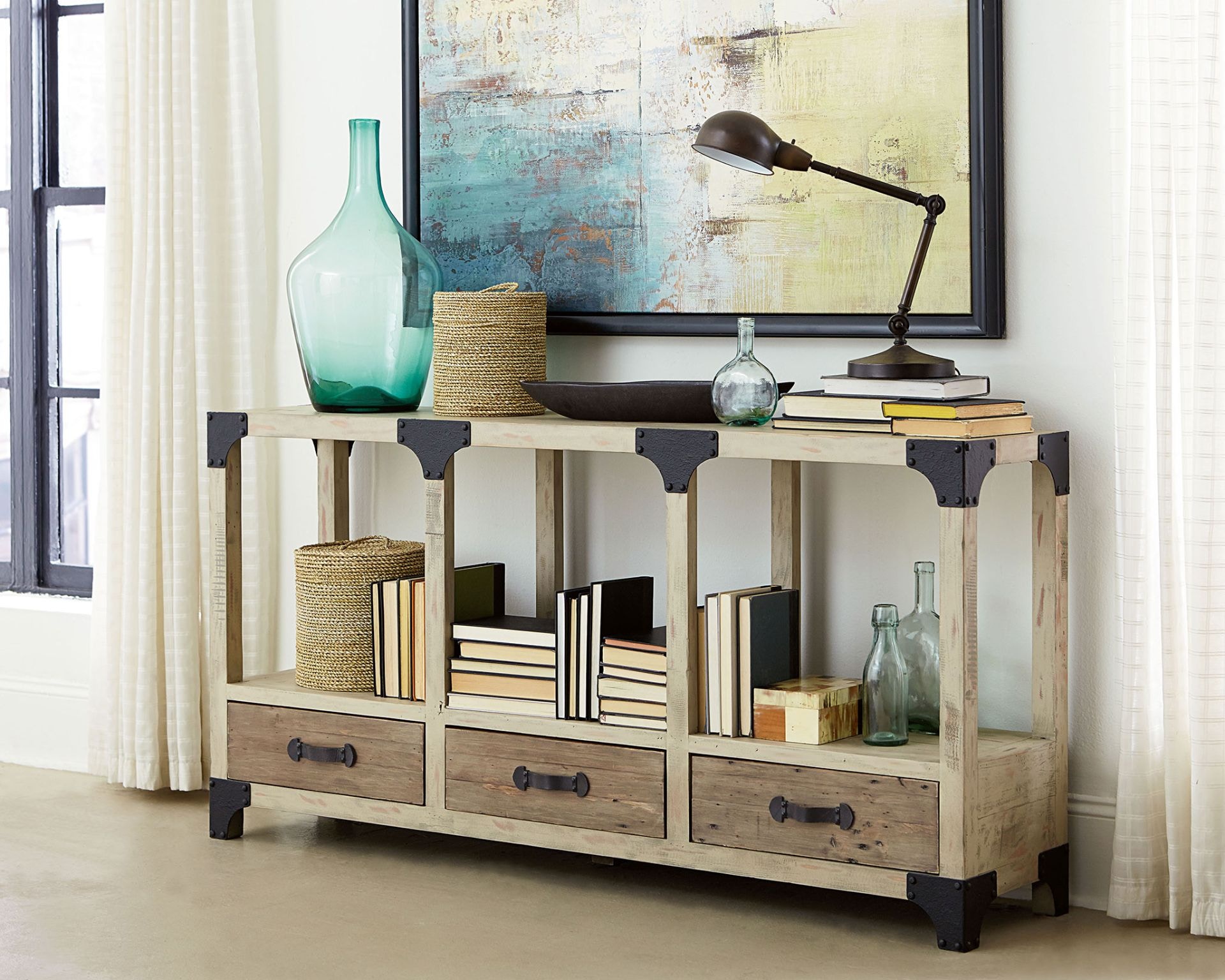 Hammary Living Room Console Table 523927 Carol House Furniture