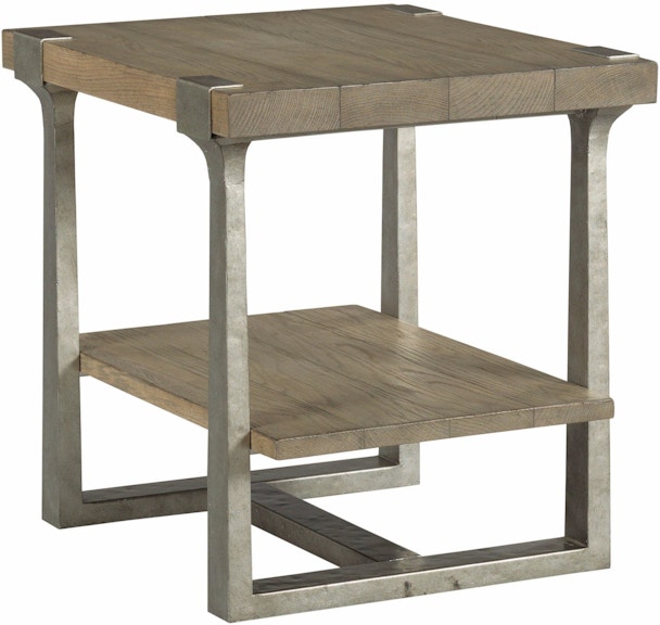 Hammary Timber Forge Rectangular End Table 054-915