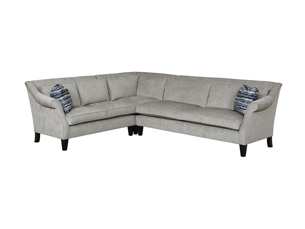 Kincaid Furniture Living Room Dilworth Sectional 681Sectional B.F. Myers Furniture