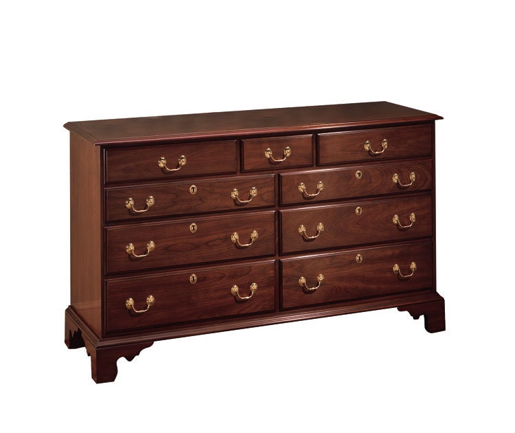 Harden Furniture Bedroom Hudson Valley Double Dresser 720 McElherans