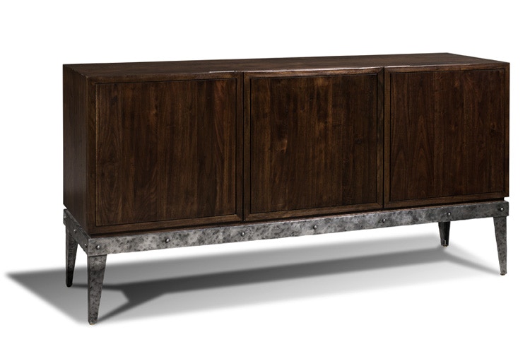 Harden Furniture Dining Room Metal Base Server 1665100 McElherans