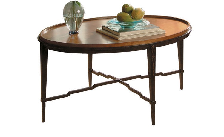 Harden Furniture 1467 Oval Cocktail Table INTERIORS Camp Hill