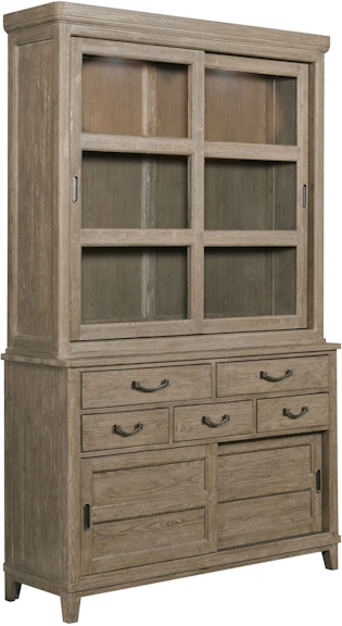 Kincaid Furniture Urban Cottage Pierson Display Cabinet Complete 025-830P